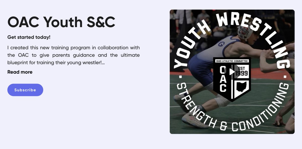 Wrestling season is in full swing. Don't know where to start, or are you having a hard time with consistent workouts?  Save time and the guesswork with the Coach Myers App. A blueprint that will get your wrestlers results.
my.playbookapp.io/coach-myers