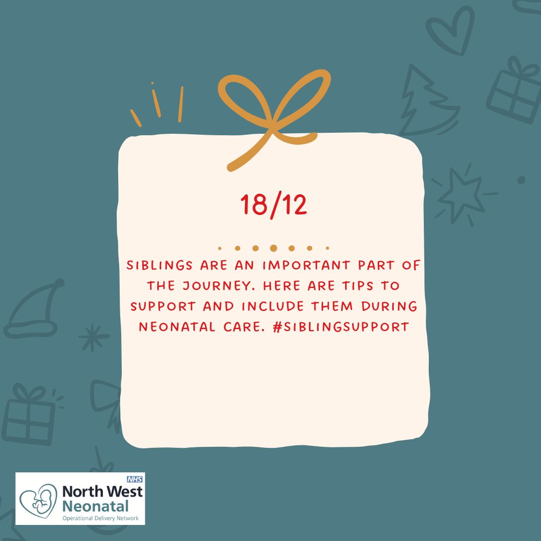 Siblings are an important part of the journey. Here are tips to support and include them during neonatal care. #SiblingSupport