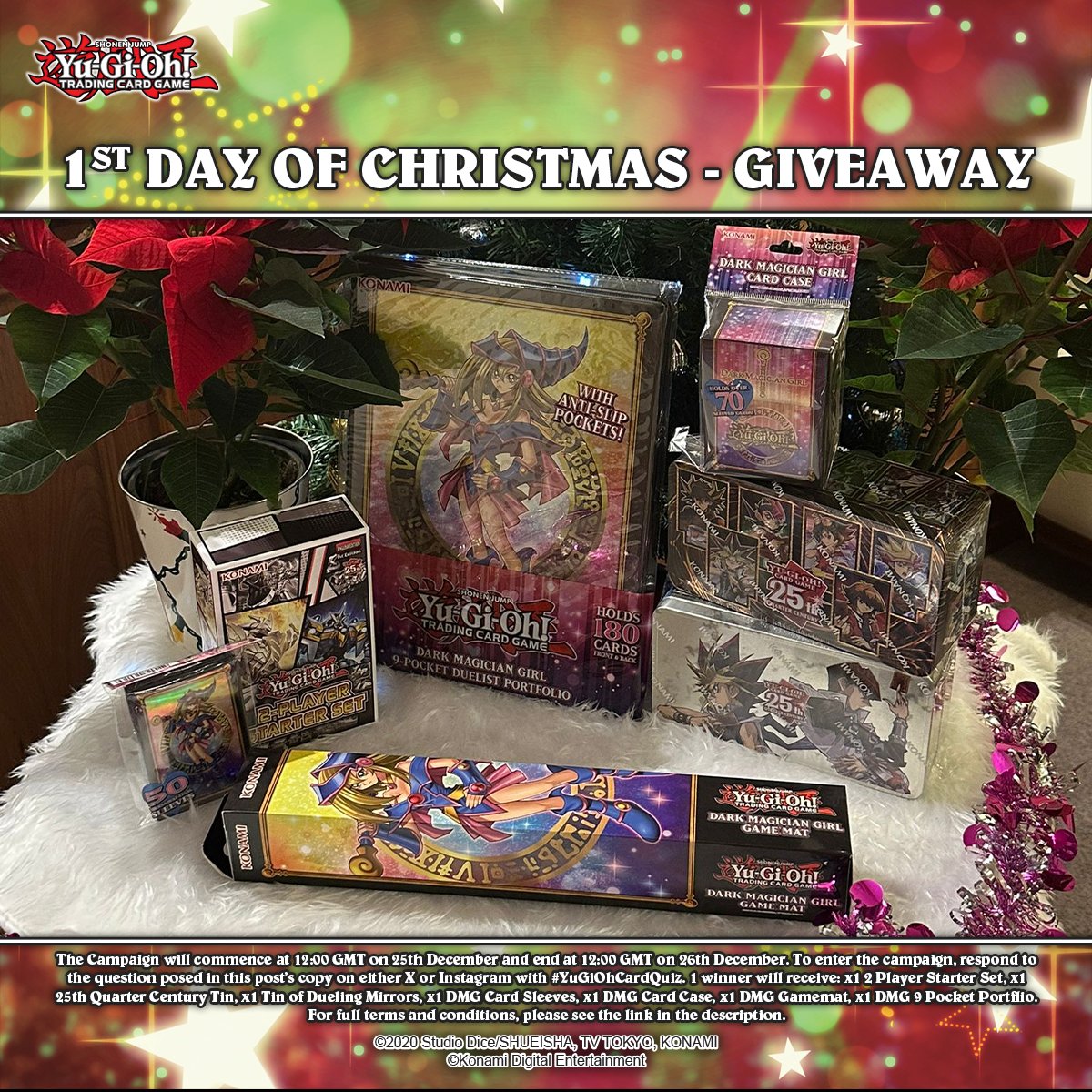 You‘ve got a chance to win one of our Yu-Gi-Oh! giveaways! 

To enter, let us know in the comments using #YuGiOhCardQuiz: What first got you into Yu-Gi-Oh!?  

Open to UK, Swiss &amp; EEA residents.

Full T&amp;Cs here: tinyurl.com/5c9pfbw
#YuGiOhCardQuiz