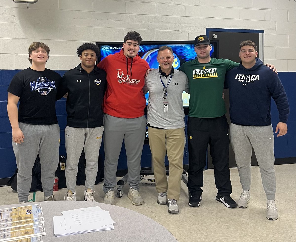 Coach DeMatteo (@mahopacfb) on Twitter photo GREATLY appreciate Class ‘26 All-League <a href="/MatthewBentive2/">Matthew Bentivenga</a> Class ‘26 All-League <a href="/NateMascoll/">Nate Mascoll</a> & Class ‘25 All-League, All-Section & Outstanding DL Class A League North <a href="/LandonVarley/">Landon Varley</a> for leading OUR “Breakout Sessions” w/ Q&A for OUR 7/8Gr kids!!! GREATLY appreciate Class ‘26 All-League <a href="/MatthewBentive2/">Matthew Bentivenga</a> Class ‘26 All-League <a href="/NateMascoll/">Nate Mascoll</a> & Class ‘25 All-League, All-Section & Outstanding DL Class A League North <a href="/LandonVarley/">Landon Varley</a> for leading OUR “Breakout Sessions” w/ Q&A for OUR 7/8Gr kids!!!
