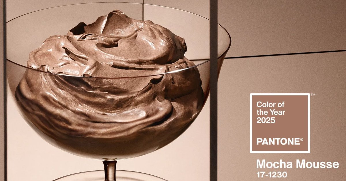 embll's tweet image. Pantone's color of the year for 2025 may make you a little hungry. pantone.com/color-of-the-y… #branding #yummycolors