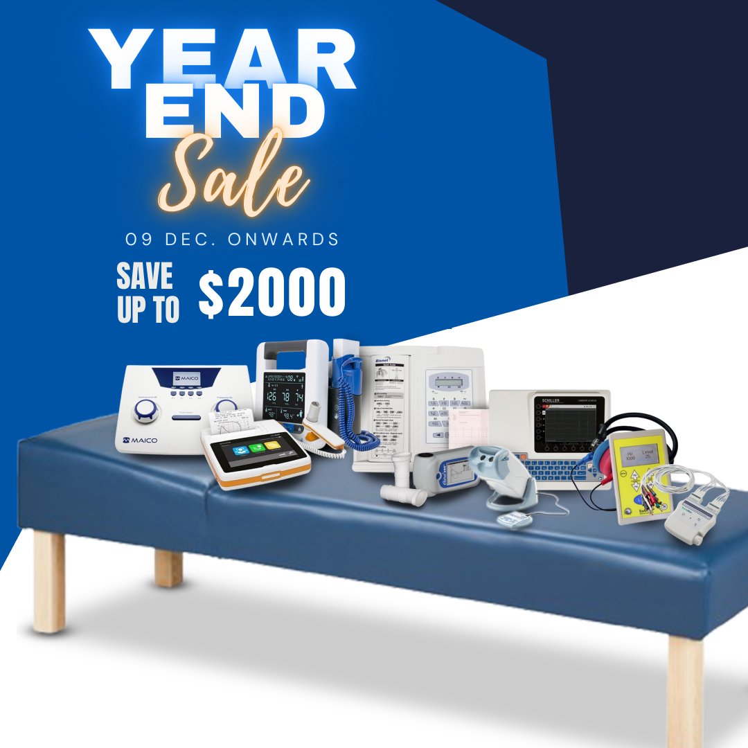 MedDeviceDepot's tweet image. The Year-End Sale at the Medical Device Depot is Live Now! Save up to $2000 on top-quality medical devices. Don't miss out. This offer is valid while stocks last!

Visit Now! medicaldevicedepot.com

#YearEndOffers #yearendsale #medicaldevicedepot #medicalequipment