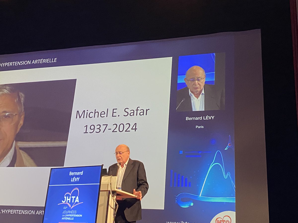Les apports du Pr Michel SAFAR dans l’HTA - Conférence inaugurale de l’école de l’HTA en France