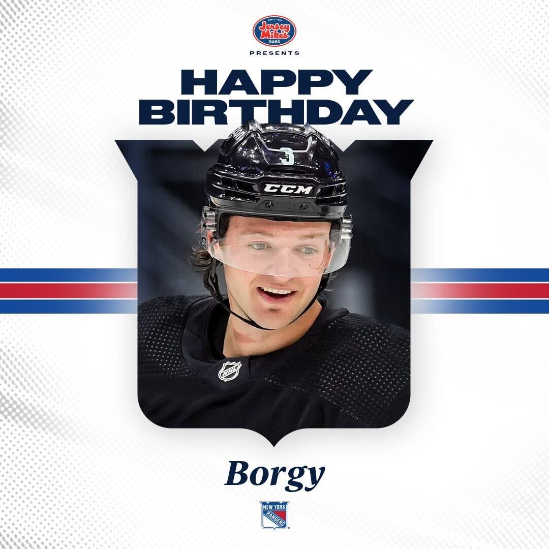 NYRangers's tweet image. Happy Birthday to the newest #NYR!