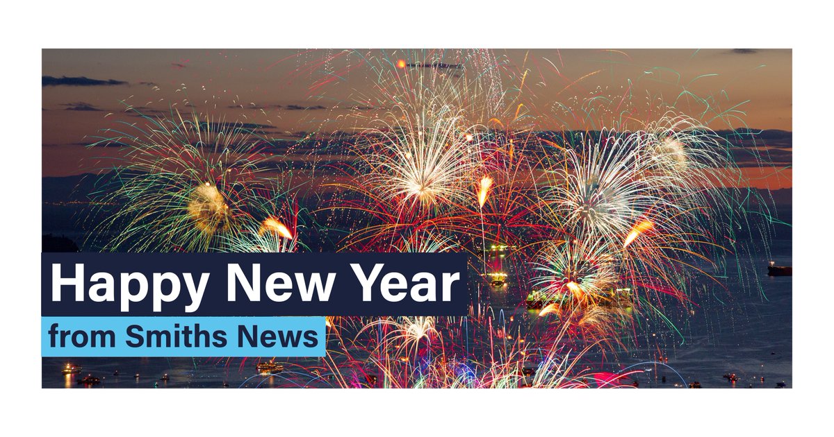 Wishing everyone a safe, happy and healthy New Year!

From everyone at Smiths News ✨

#HappyNewYear