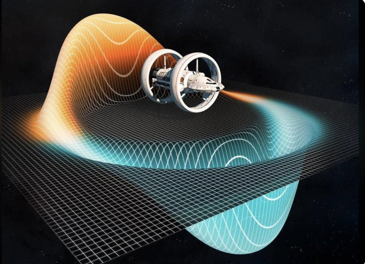 Could we tell whether anyone in our galaxy uses a warp drive?

This sounds like a crazy question, but it can be answered using numerical GR 

(one of the fun highlights of the annual theory meeting presented by Katy Clough)

🧵1/7