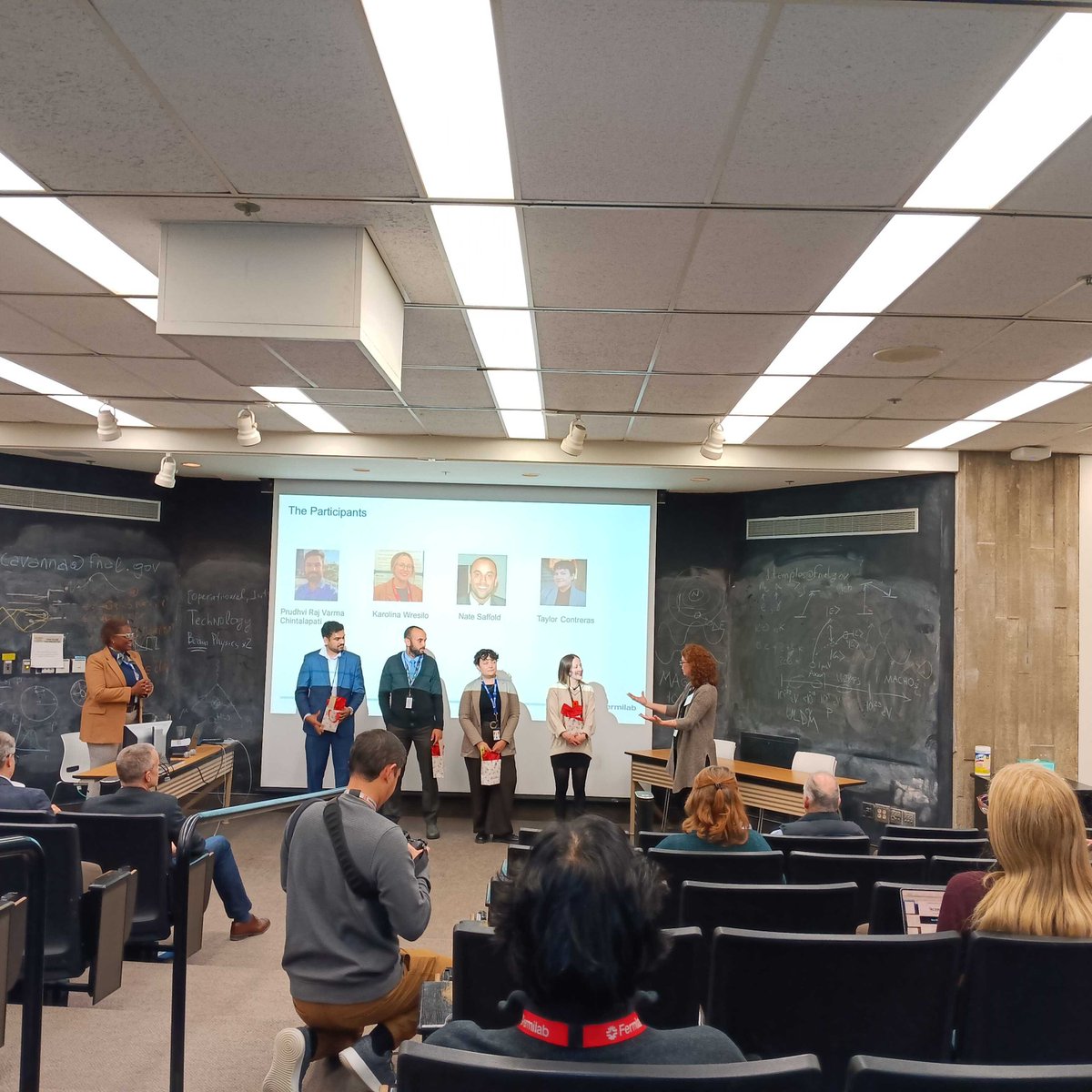 MicroBooNE (@microboone) on Twitter photo Congratulations to MicroBooNE collaborator Karolina Wresilo, of <a href="/CambridgeHEP/">Cambridge High Energy Physics Group</a>, who won the local Fermilab Research SLAM and will travel to Washington, D.C. to participate in the National Lab Research SLAM in March 2025. Congratulations to MicroBooNE collaborator Karolina Wresilo, of <a href="/CambridgeHEP/">Cambridge High Energy Physics Group</a>, who won the local Fermilab Research SLAM and will travel to Washington, D.C. to participate in the National Lab Research SLAM in March 2025.