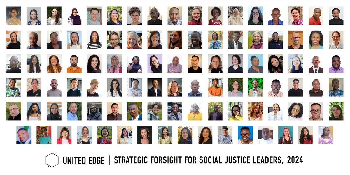 Congratulations to the Strategic Foresight for Social Justice Leaders November 2024 Cohort! We hope you will apply what you have learned in 2025 to improve your work and be more innovative, proactive, and impactful.

#UnitedEdge #JusticeBasedApproach #Justice #Foresight #Futures