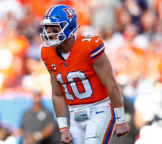 johnewing's tweet photo. .@Broncos have moved from +3 to +2.5 at Chargers.

Denver is 11-3 ATS - best record in the NFL ✅

Bo Nix covering again tonight? https://t.co/S0entbf5Kl