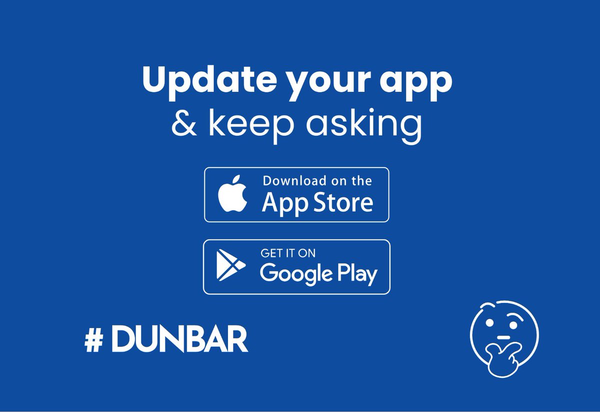 Update your app &amp; keep asking.  
Go to 150dunbar.com