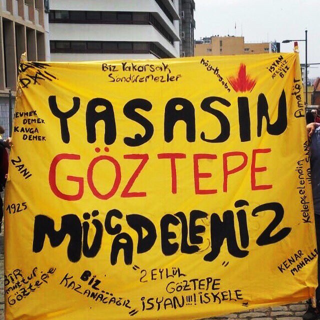 Şehrimizdeki deplasmana gidemiyoruz. Otobüs yok, emniyet güçleri otobüs duraklarını ve metro girişlerini tutuyor. Bu da yetmezmiş gibi taraftarlarımıza biber gazı sıkıyor. Bari şerefinizle deplasman yasağı koysaydınız! 
#GöztepeDüşmanıCemilTugay
<a href="/drcemiltugay/">Dr. Cemil Tugay</a> <a href="/izmirbld/">İzmir Büyükşehir Belediyesi</a>