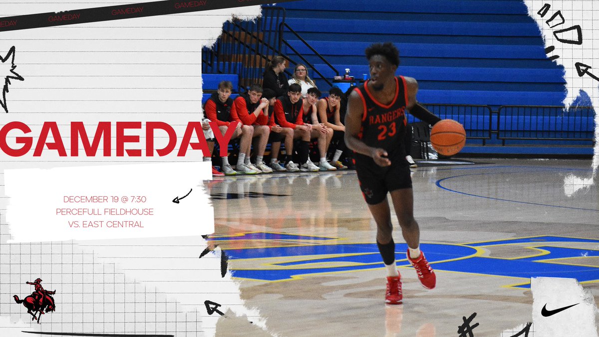 Gameday! Ranger Basketball is home this evening against East Central! Tip-off is scheduled for 7:30 PM against the Tigers! 
#RRR 
watch:nwosu.tv
stats:riderangersride.com/sidearmstats/m…
radio: alvaradio.com