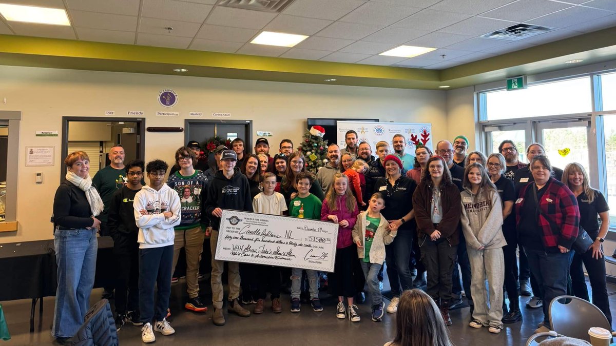 MEDIA RELEASE:  Wheels for Wishes donates over $50,000 to Candlelighters NL!  acrobat.adobe.com/id/urn:aaid:sc… 

<a href="/NTVNewsNL/">NTV News</a> <a href="/VOCMOpenline/">Paddy Daly</a> <a href="/VOCMNEWS/">VOCM News</a> <a href="/CBCNL/">CBC Newfoundland and Labrador</a> <a href="/sjmorningshow/">St. John's Morning Show</a> <a href="/cbcnfldmorning/">CBC Newfoundland Morning</a> <a href="/hot991fm/">HOT 99.1 FM</a> <a href="/947ozfm/">OZFM - The Rock of the Rock</a> <a href="/StJohnsTelegram/">The Telegram</a> <a href="/CHMRnews/">CHMR News Department</a> <a href="/coast1011/">Coast 101.1</a> <a href="/975krock/">975krock</a> <a href="/IndependentNL/">The Independent @independentnl.bsky.social</a>  <a href="/galeforcewins_/">Gale Force Wins</a>