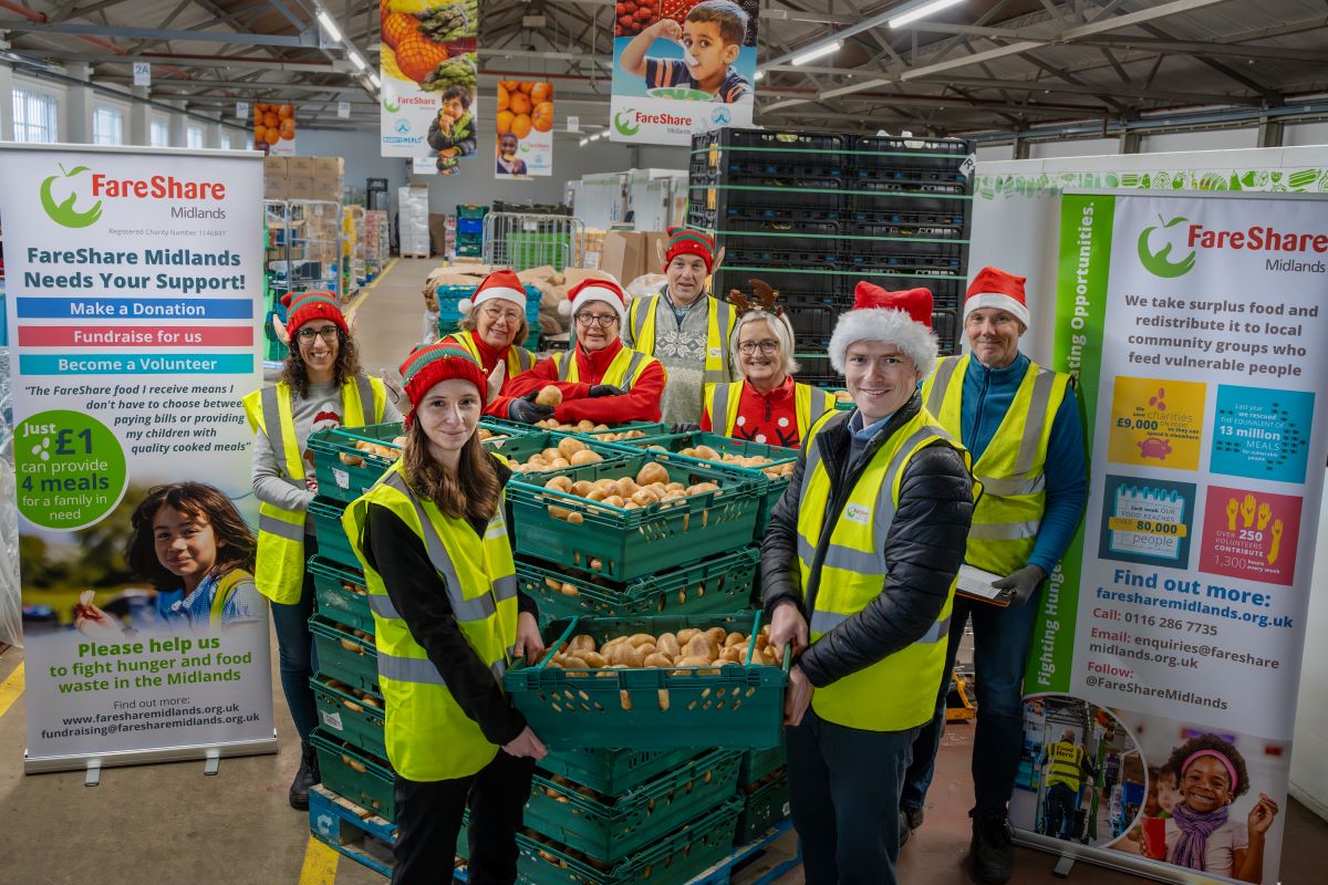 Branston reaches 2 million meals milestone - supporting <a href="/FareShareUK/">FareShare</a>  UK since 2017, Branston regularly supplies the charity with potatoes to create nutritious, filling meals for the users of its almost 8,500 services across the country. #charity #foodbanks
