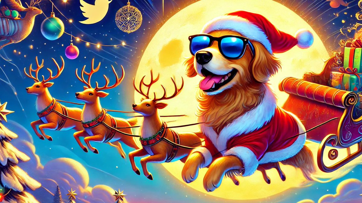 Goldie in Christmas mood 🎅

Only a few days left until the holidays 

#Christmas  #Krypto