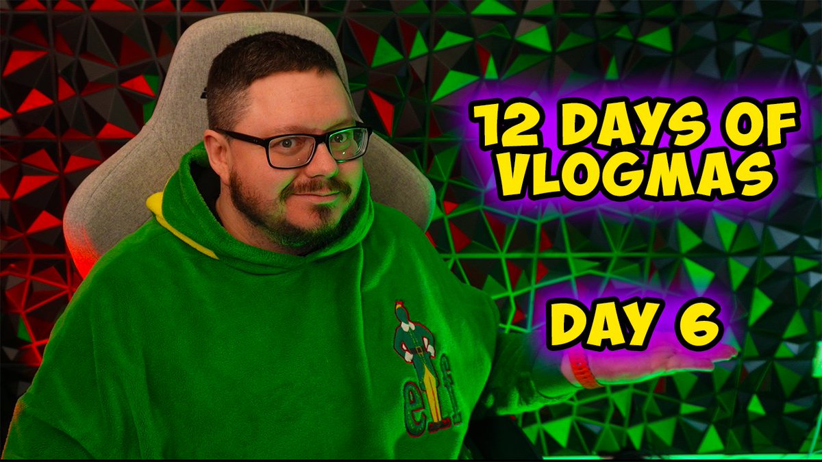 ComeGeekSome1's tweet photo. DAY 6 is here of Vlogmas!!!!
Lets get this X-MAS Shopping done! Day 6 of #vlogmas12 #christmas #vlog
https://t.co/8Cpm1KQzsN https://t.co/lSSr1SmmaL