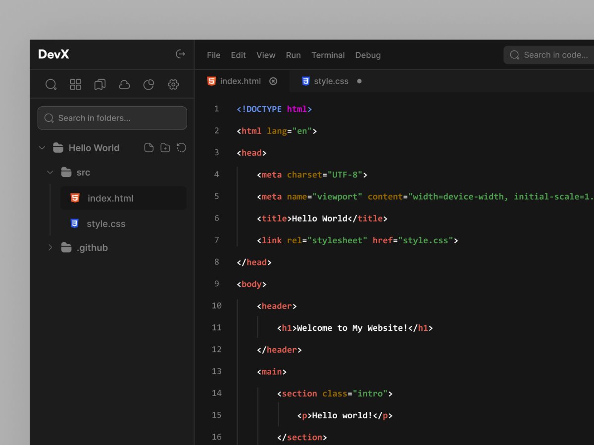DevX Code Editor 🖥 - A closer look
#buildinpublic