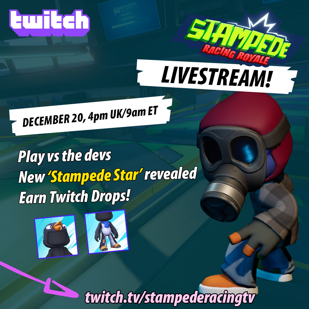 Stampede: Racing Royale 💥 play on Steam & Xbox! tweet media