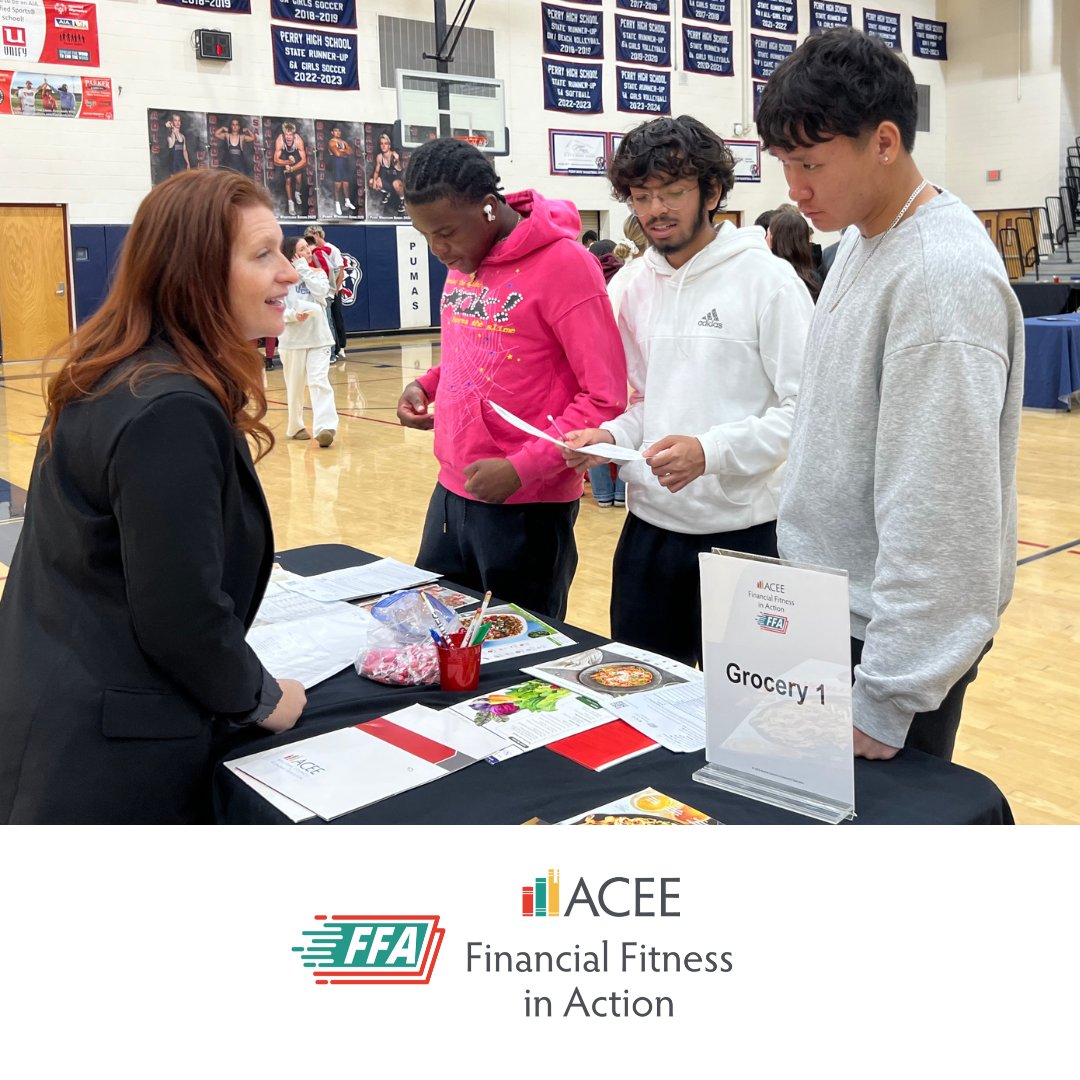ACEE concluded the year with finance education at Perry High School. Thanks to teacher Jessica Popham and our volunteers for inspiring students! #FinancialFitness #PersonalFinanceEducation #VolunteerImpact #FinancialLiteracy