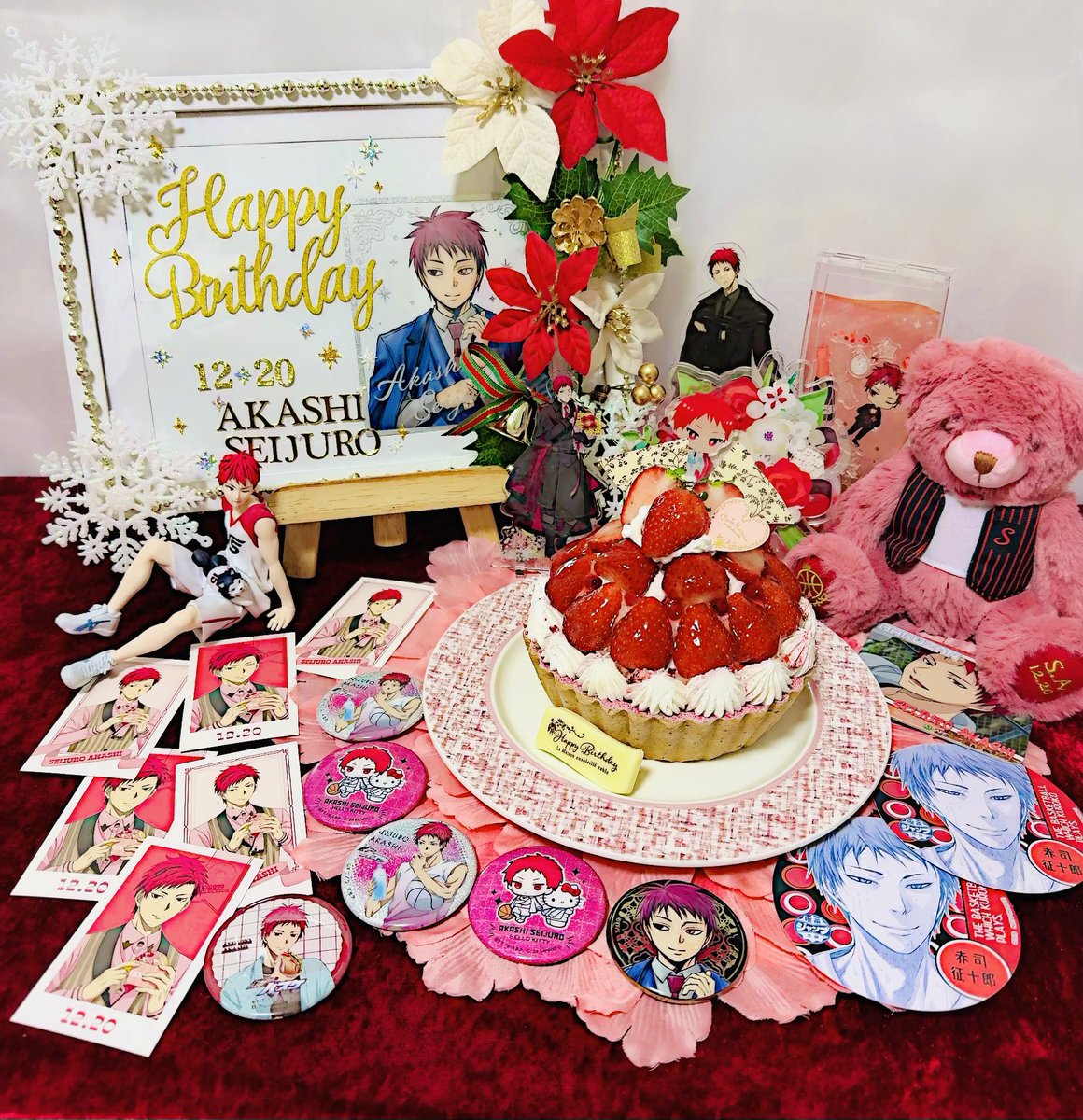 yuuUyUuu0u0's tweet photo. ❦  ˖*・ꕀ ❦  ˖*・ꕀ ❦ ˖* ・ꕀ ❦ ˖*
  
     ʚ♥ɞ Häppÿ Bïrthdäÿ ʚ♥ɞ   
            𝔸𝕂𝔸𝕊ℍ𝕀  𝕊𝔼𝕀𝕁𝕌ℝ𝕆
                  2024/12/20

❦  ˖*・ꕀ ❦  ˖*・ꕀ ❦ ˖* ・ꕀ ❦ ˖*

13年目の誕生日もお祝いできて幸せです💕

#赤司征十郎生誕祭2024
#赤司征十郎誕生祭2024 https://t.co/bdZ32lVles
