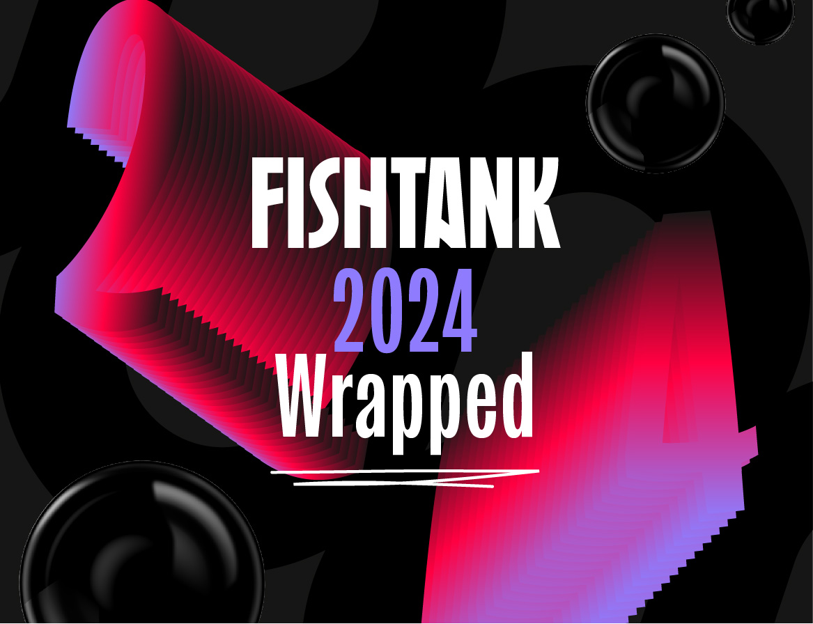#Wrapped2024, Fishtank style 🎁

It has been another busy year in our tank, with groundbreaking projects, innovative websites and impactful designs. If you want to dive deeper into all the things we have achieved this year, visit our blog: fishtankagency.com/blog/wrapping-…

#SpotifyWrapped