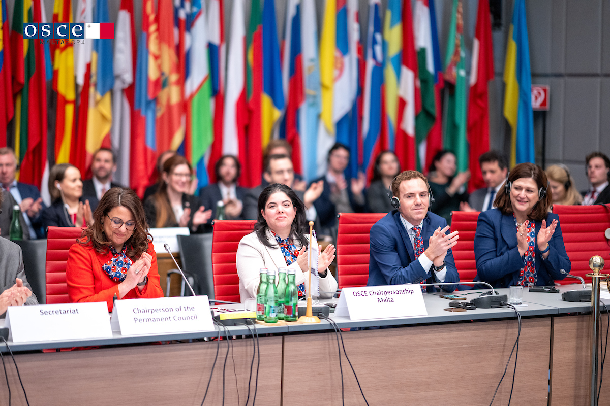 🌐Today marked the final #PermanentCouncil under 🇲🇹 #Malta's OSCE Chairpersonship - a year of challenges &amp;  achievements that reaffirmed the resilience of multilateralism, even in difficult times. 

📍 This #PC concluded with key decisions to extend mandates for the <a href="/OSCE/">OSCE</a>'s vital