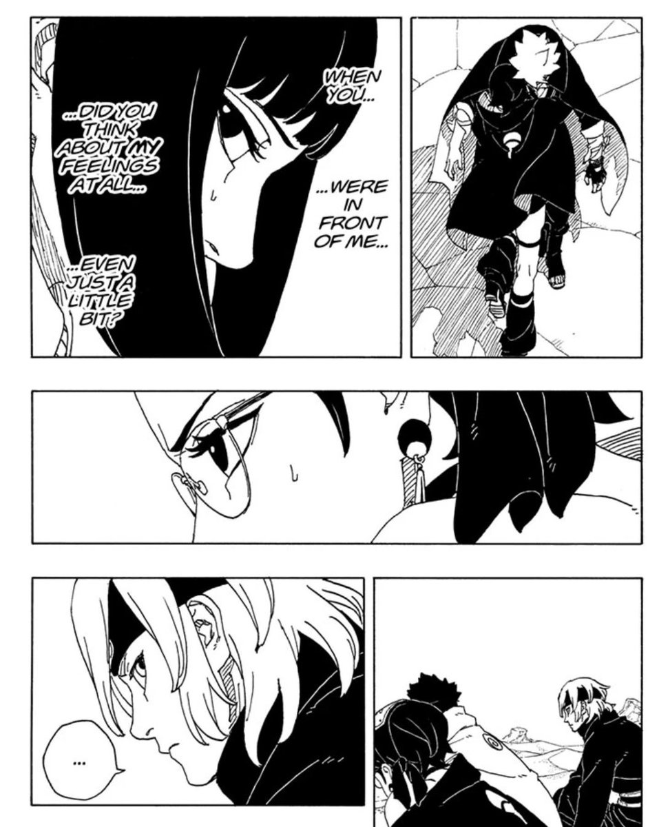 NEW BORUSARA HUG FLASHBACK IN THE NEW BORUTO CHAPTER!! 😭😂🤭