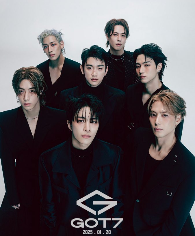 kchartsmaster's tweet photo. GOT7 officially announces their comeback for January 20th. https://t.co/0JGEHZbMeO