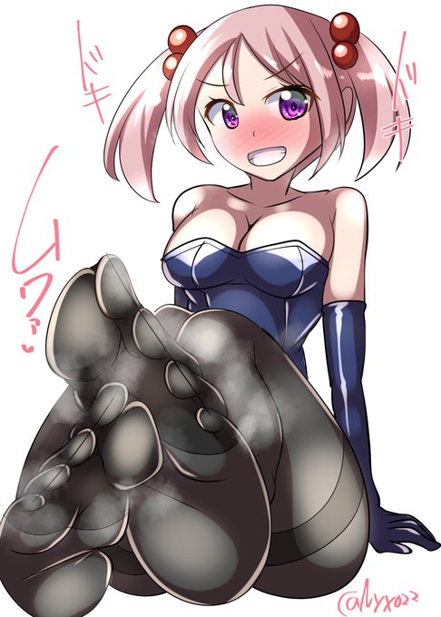 「ご主人さま…?漣の足裏、準備は万全ですぞ…///」  
ムチムチ黒タイツ漣チャン(ˇωˇ)  
連続1749日目  
#艦これ版真剣お絵描き60分一本勝負_20241219 
#艦これ版深夜の真剣お絵描き60分一本勝負 
#10000日チャレンジ #めび環んどろ 
#漣 