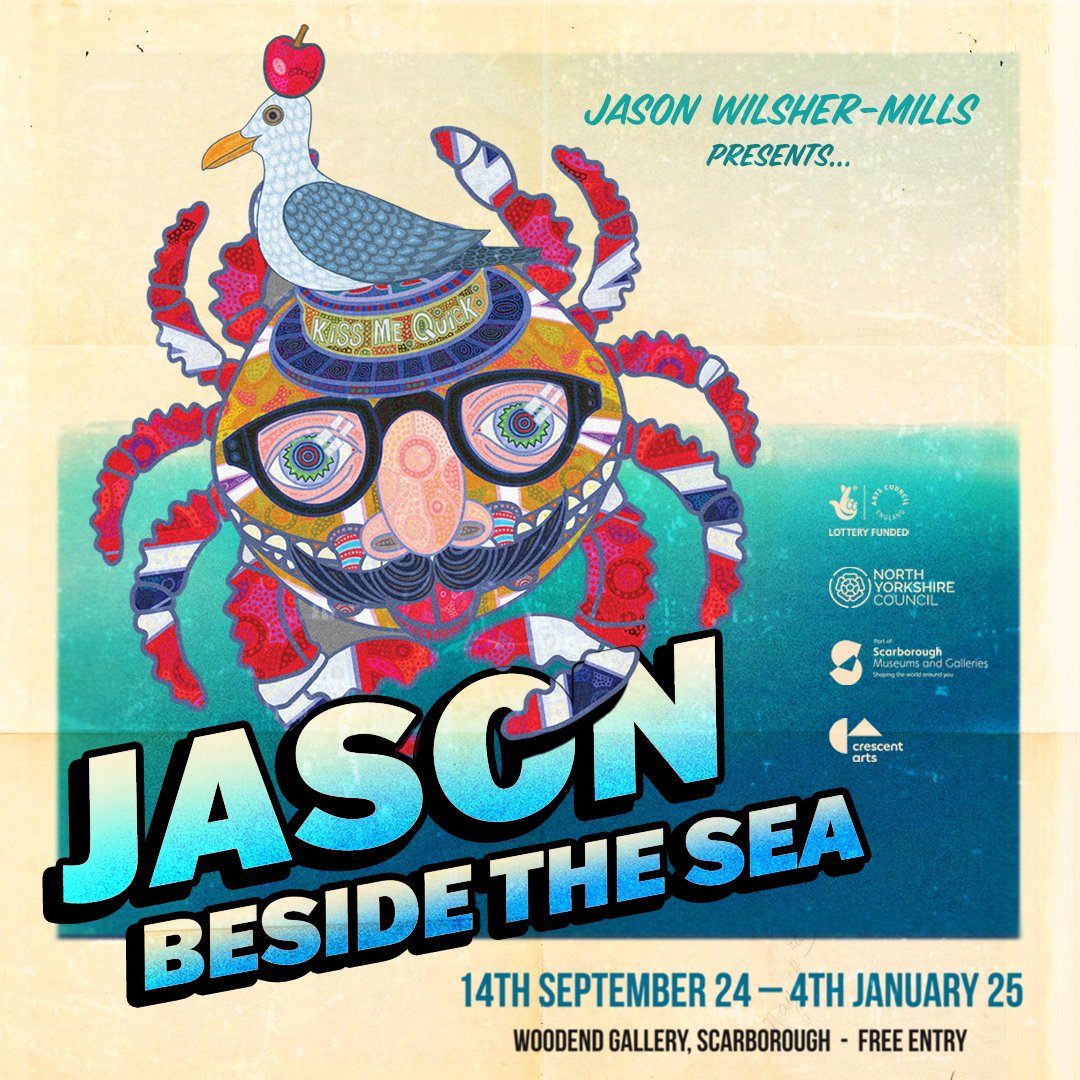 Days Out Yorkshire (@yorkshiredays) on Twitter photo Fancy a bright and bold family day out that's not related to Christmas?
The <a href="/JASONWILSHERMIL/">JASON WILSHER-MILLS</a> Artist exhibition, Jason By The Sea is at Woodend Gallery #Scarborough Museums and Galleries until 4th January 2025. #artinyorkshire
daysoutyorkshire.com/whats-on/year/… Fancy a bright and bold family day out that's not related to Christmas?
The <a href="/JASONWILSHERMIL/">JASON WILSHER-MILLS</a> Artist exhibition, Jason By The Sea is at Woodend Gallery #Scarborough Museums and Galleries until 4th January 2025. #artinyorkshire
daysoutyorkshire.com/whats-on/year/…