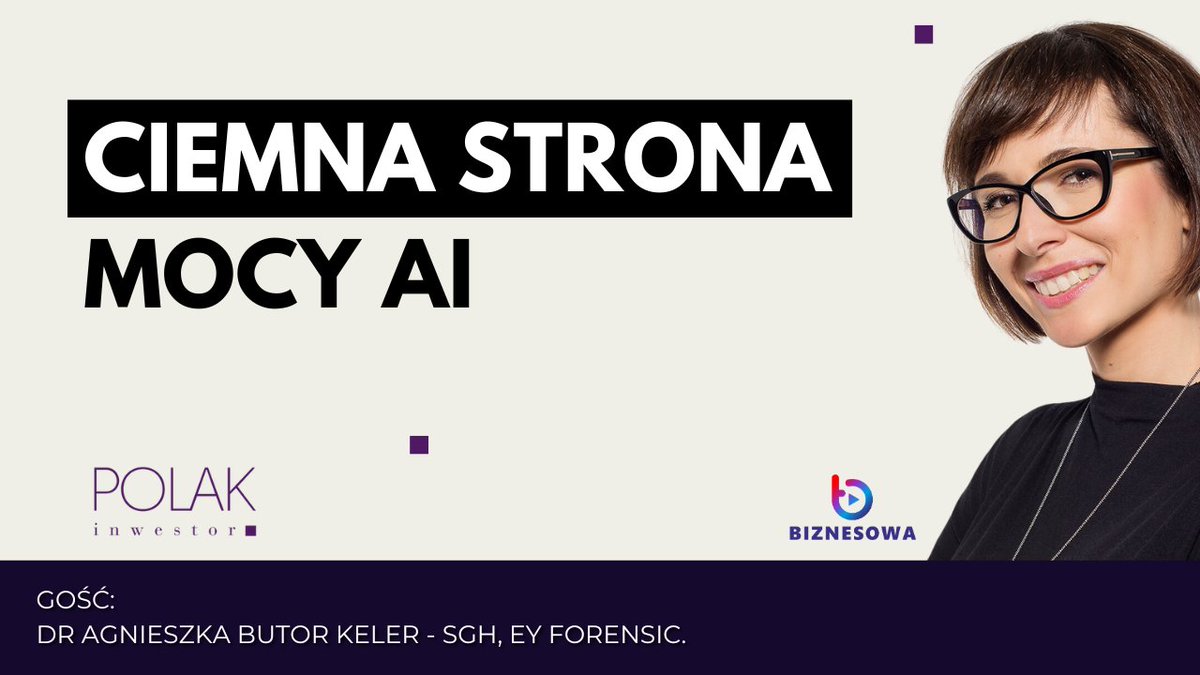 🛒 Dowiedz się, jak bezpiecznie poruszać się w sieci konsumując media i robiąc zakupy online! ​Szczegóły w komentarzu. 👇

▶ dr Agnieszka Butor Keler - SGH, EY Forensic
🎥 Wywiad prowadzi <a href="/IKozakiewicz/">Izabela Kozakiewicz</a> 

#biznes #sztucznainteligencja #internet #zakupy