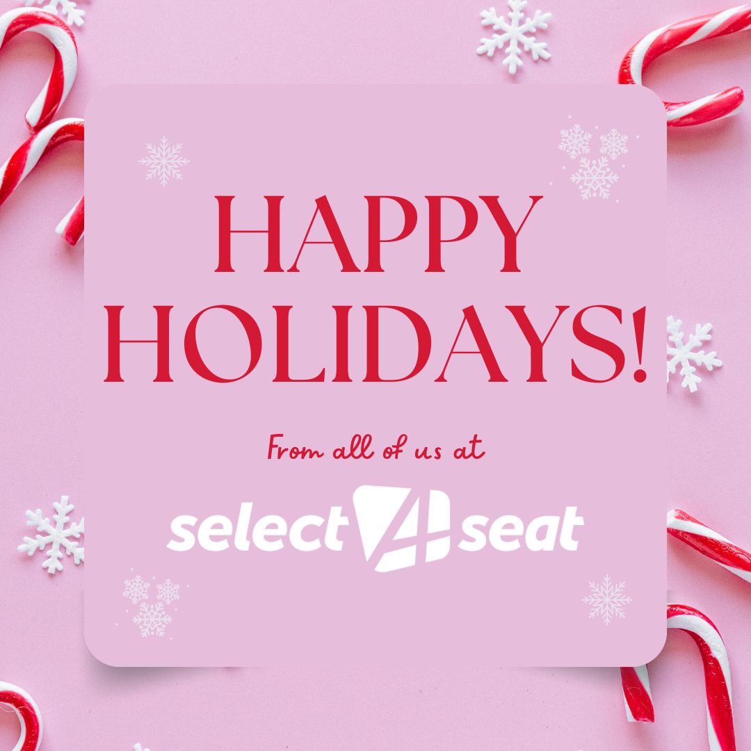 ✨ The Select-A-Seat box office and phone room are closed today for the holiday 🎅🎄 We will be back open tomorrow at 10AM to help you score tickets to the best events in Wichita! 🎁❄️

Grab tickets anytime online at 👉 selectaseat.com ✨