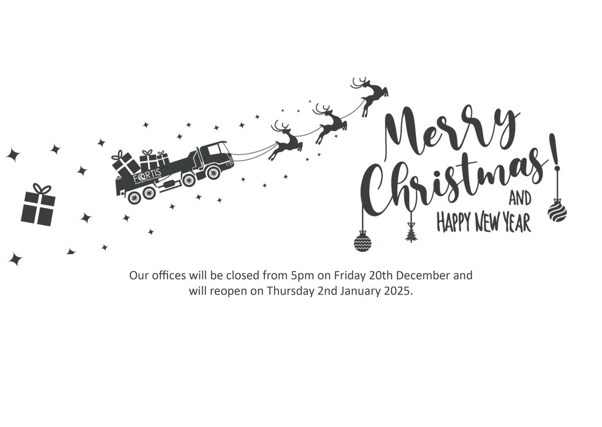 We would like to thank all our partners, customers, employees and suppliers for supporting us this year. We wish you all a very Happy Christmas and look forward to an exciting 2025 for our business.