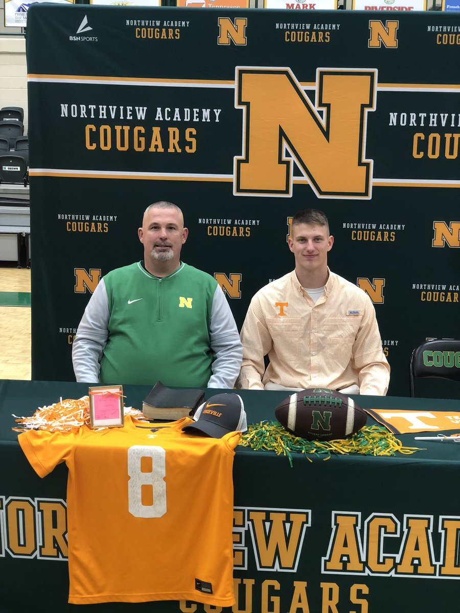 So proud of this young man and everything he stands for.  Good luck with the next chapter of your life!  Go make it happen!  Go Cougars and Go Vols!