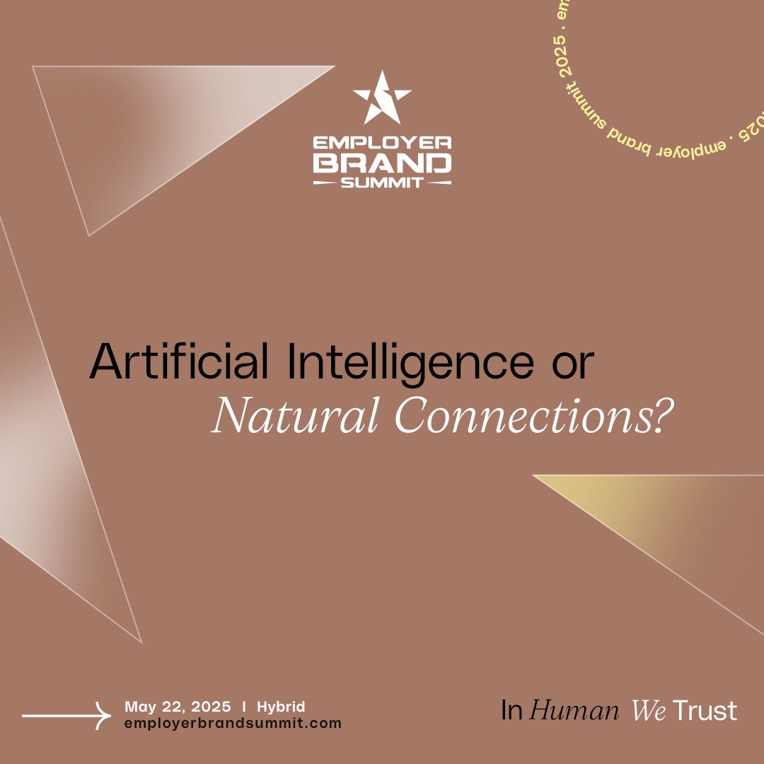 Trust in work and trust in technology are inseparably linked. What both young talents and professionals expect: Transparency!

#EBS2025 #InHumanWeTrust #EmployerBranding