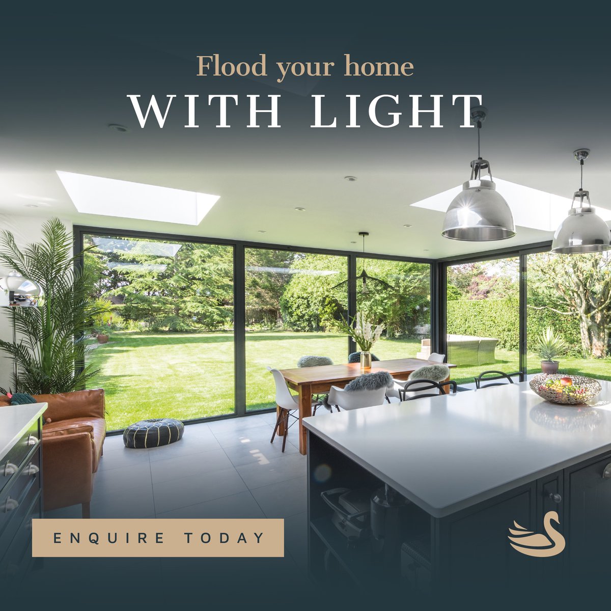 Upgrade your view today! Our team can help bring your renovation ideas to life. 

Our range of bi-fold doors, sliders, windows &amp; rooflights will maximise the light in your home.

Head to our website for more product imagery and case studies-
swanwindowsltd.com
01923 720 792