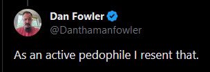 @Danthamanfowler @idunnossorry You jerk off to children, you shouldn’t even be speaking, pig. https://t.co/nUf2w1fACC