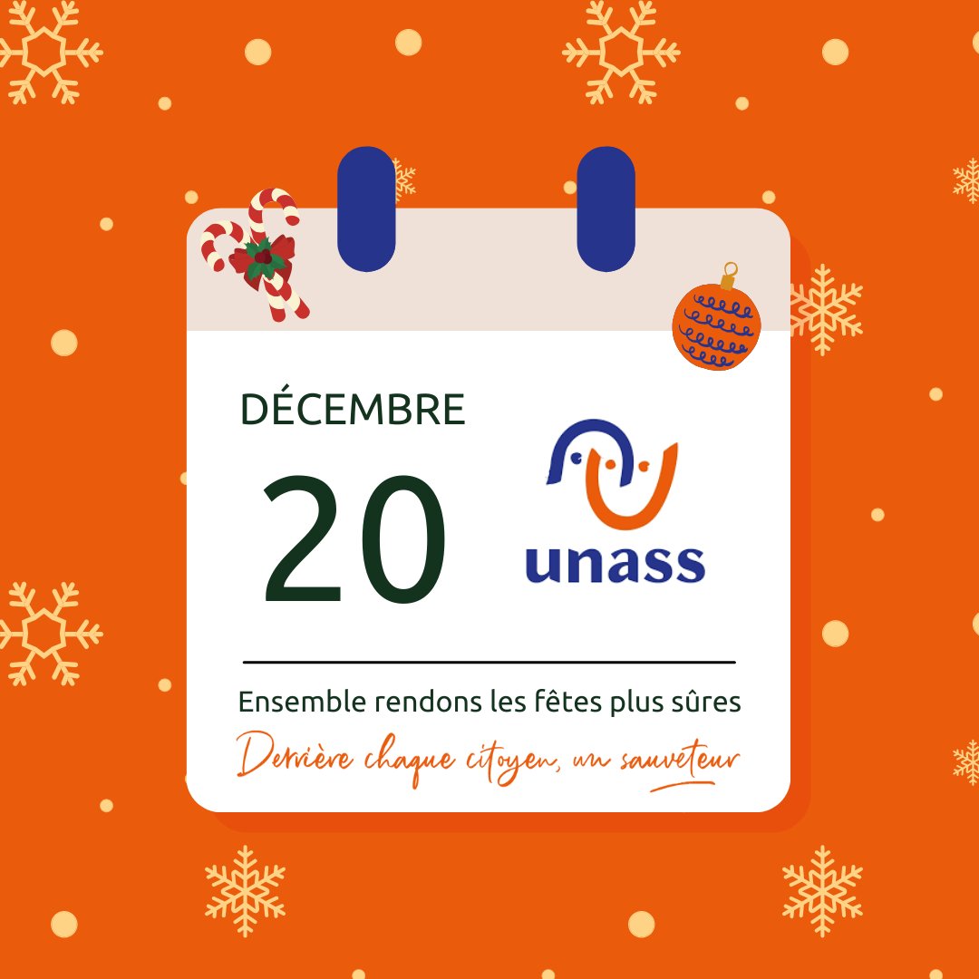 UNASS_fr's tweet image. 20 décembre : Journée de la Solidarité Internationale 🤝🏽
À Noël, comme tout au long de l'année, l'UNASS reste engagée dans la prise de conscience et l'action collective en faveur de la solidarité internationale.
#UNASS #calendrier #secourisme #premiersecours