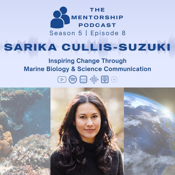 YESI (@yesiuoy) on Twitter photo 👀Check out this podcast featuring <a href="/UniOfYork/">University of York</a> alumni Dr Sarika Cullis-Suzuki, a science communicator + host of The Nature of Things, she specialises in marine biology. Tune in to learn about her career + impact!
🎞️: youtu.be/8hdBT_6shrs
📻: linktr.ee/mentprojects 👀Check out this podcast featuring <a href="/UniOfYork/">University of York</a> alumni Dr Sarika Cullis-Suzuki, a science communicator + host of The Nature of Things, she specialises in marine biology. Tune in to learn about her career + impact!
🎞️: youtu.be/8hdBT_6shrs
📻: linktr.ee/mentprojects