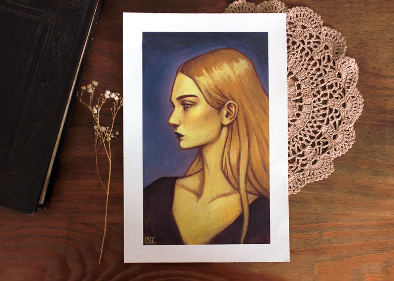 carolinejamhour's tweet photo. Some original art I have for sale on my etsy shop with a discount https://t.co/fPk8Mew3Sc