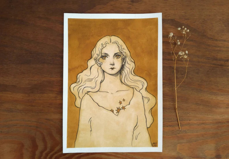 carolinejamhour's tweet photo. Some original art I have for sale on my etsy shop with a discount https://t.co/fPk8Mew3Sc