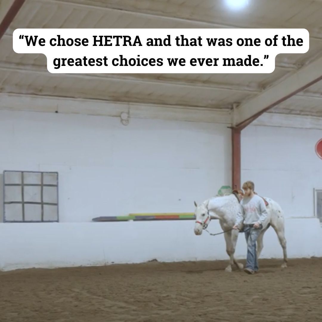 HETRA's tweet photo. "HETRA - the new happiest place on Earth" - Antonio's Dad. We couldn’t have said it better ourselves! 💙 Each participant has a unique story, but there’s one common thread: lives are being changed here every single day. 🐴 #HappiestPlaceonEarth #MentalHealth #MentalHealthMatters https://t.co/IOBvziPIF2