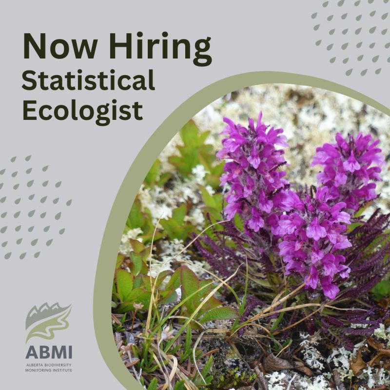 Interested in model reliability and how species distribution models are used in landuse planning? Come work us <a href="/ABbiodiversity/">ABMI</a>! Creative! Collaborative! Quantitative!

Apply by Jan 10: ow.ly/gzPn50UsUQG
