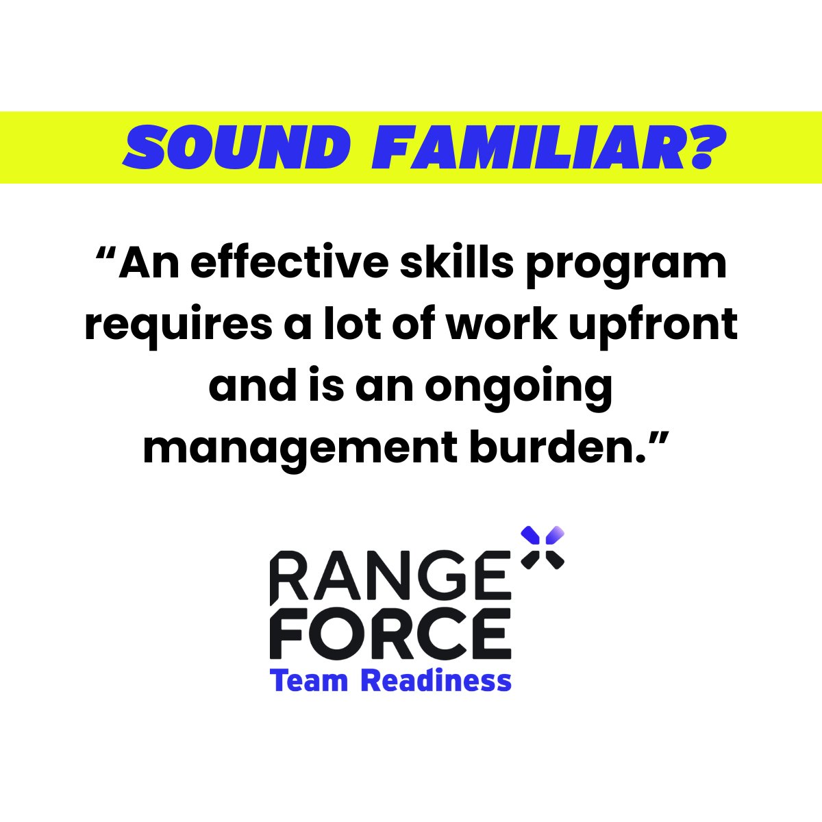Cyber skills programs don't need to be resource intensive.

We get it measuring and managing upskilling can drain resources. But it doesn't have to. 

👉 Ready to experience hassle-free, risk-focused upskilling?

Learn more: rangeforce.com/demo

#cybersecurity #cyberreadiness
