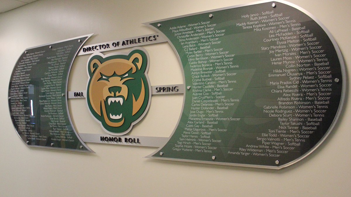 Eighty-Four Student-Athletes Named to 2024 Fall AD Honor Roll. All six intercollegiate teams posted a 3.0 or higher GPA for the semester.

📰 - tinyurl.com/caz7uchh

#ClawsOut