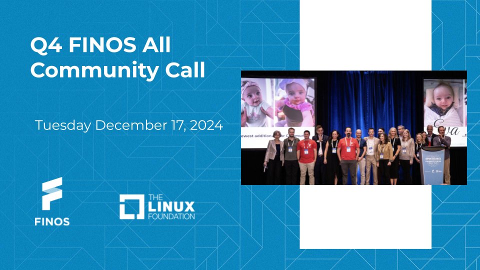 FINOSFoundation's tweet image. 🚀 Catch up on the latest from the FINOS Q4 2024 All Community Call! 📢

Watch the recording to hear about key updates, exciting initiatives, and our vision for 2025! 🎥✨

👉 Video + Slides: hubs.ly/Q030byWQ0

#FINOS #OpenSourceFinance