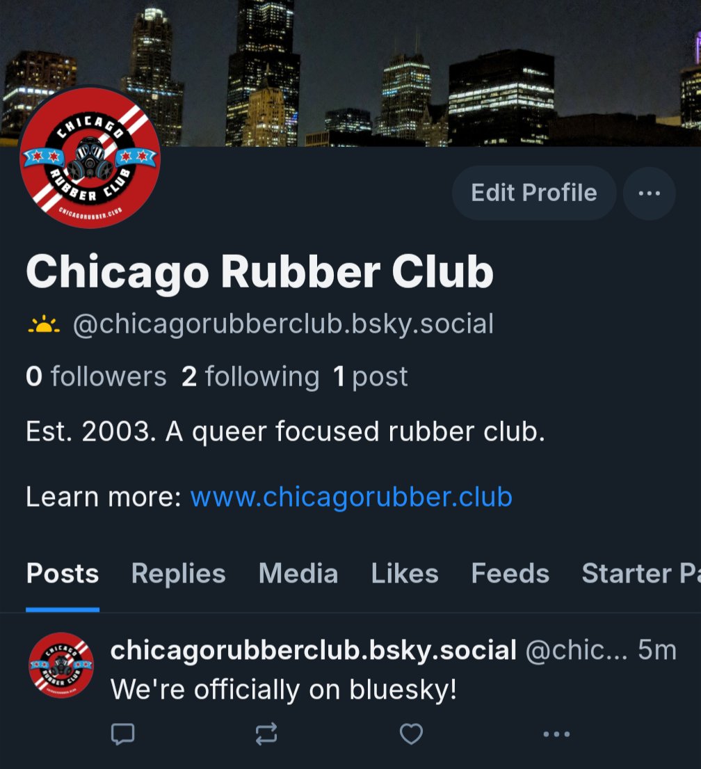 Chicago Rubber Club tweet media