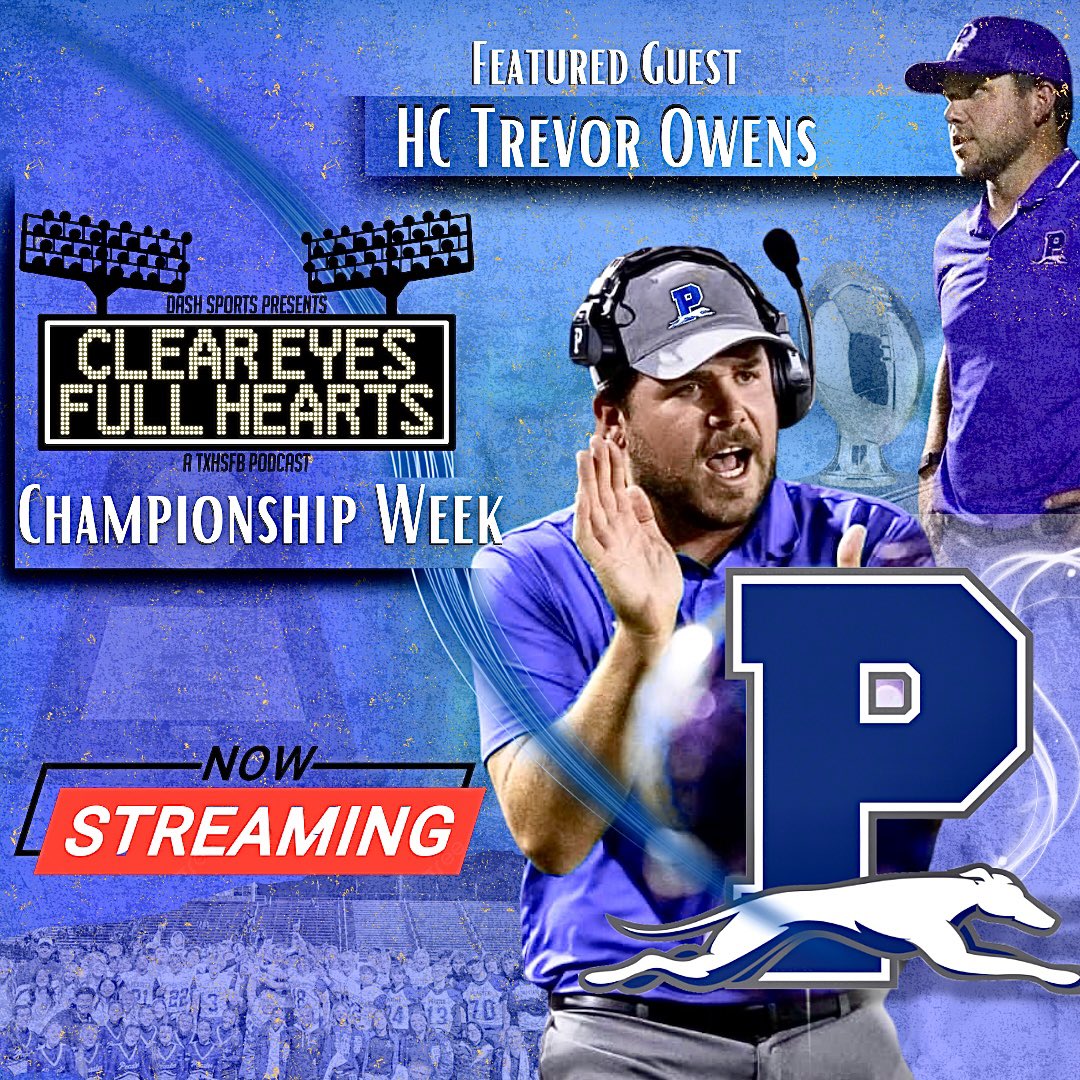 Clear Eyes Full Hearts (@cefh_podcast) on Twitter photo 𝐍𝐎𝐖 𝐒𝐓𝐑𝐄𝐀𝐌𝐈𝐍𝐆
We had a chance to make our Championship Picks and talk <a href="/PeasterFBALL/">Peaster Football</a> with <a href="/TrevorOwens81/">Trevor Owens</a> this week!
🍎 podcasts.apple.com/us/podcast/cle…
🟢 open.spotify.com/episode/0FGHLo… 𝐍𝐎𝐖 𝐒𝐓𝐑𝐄𝐀𝐌𝐈𝐍𝐆
We had a chance to make our Championship Picks and talk <a href="/PeasterFBALL/">Peaster Football</a> with <a href="/TrevorOwens81/">Trevor Owens</a> this week!
🍎 podcasts.apple.com/us/podcast/cle…
🟢 open.spotify.com/episode/0FGHLo…