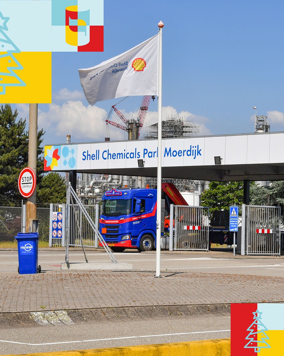 Shell_Moerdijk's tweet image. Fijne feestdagen gewenst vanuit Shell Chemicals Park Moerdijk! Trots op onze verduurzamingsstappen in 2024. Op naar een veilig en duurzaam 2025! 🎇