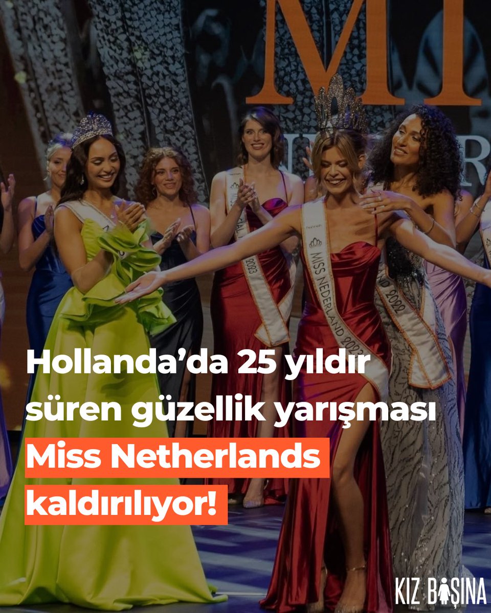 kiz_basina's tweet photo. Hollanda’da Miss Netherlands güzellik yarışması sona eriyor ve yerini daha yenilikçi ve anlamlı bir yaklaşıma bırakıyor!

Yarışma direktörü Monica van Ee, geleneksel güzellik yarışmasının artık çağımızı yansıtmadığını belirterek, yerini “Niet Meer Van Deze Tijd / No longer of this time” (Artık Bu Zamana Ait Değil) adlı yeni bir online platformun alacağını duyurdu. 

Bu platform, genç kadınlara ilham vermeye ve onları güçlendirmeye devam ederken sosyal medya baskıları ve gerçekçi olmayan güzellik standartlarına karşı olumlu hikayeleri teşvik etmeyi ve kadınlara özgünlüklerini benimsemeleri için ilham vermeyi amaçlıyor. 

Bu dönüşüm, kadınları fiziksel güzellikten çok daha fazlasıyla kutlayan bir geleceğin habercisi. İlham veren hikayeler, özgünlük ve dayanışma ile şekillenen bu yenilikçi yaklaşımın yayılmasını umuyoruz!

#kizbasina #missnetherlands